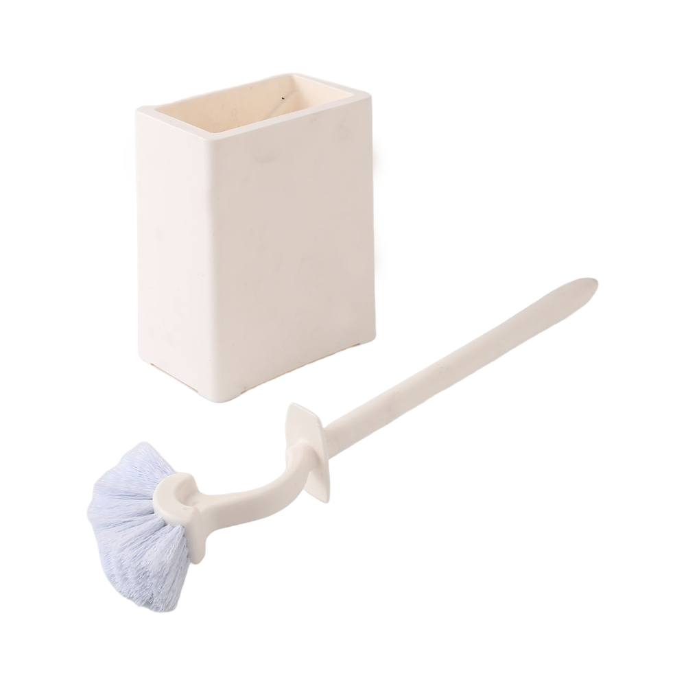 純色簡(jiǎn)約大開(kāi)口防潮帶底座馬桶刷
